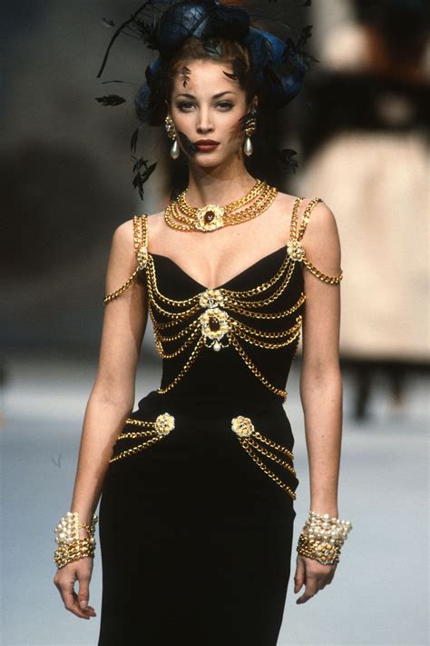 chanel chain dress 1992 dupe|chanel chain dresses.